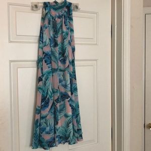 Audrey Palm Leaf dress